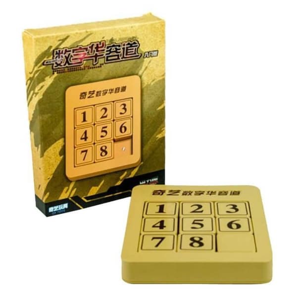 JUGGESTIONS QIYI SLICE MINI KLOTSKI NUMERISKT MAGNETISKT