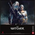 Miniatyrbild 2 av 4: Pussel 1000 bitar - CDPROJEKT - The Witcher: Geralt &amp; Ciri - Fantastiskt Tema - För Vuxna - Inomhus