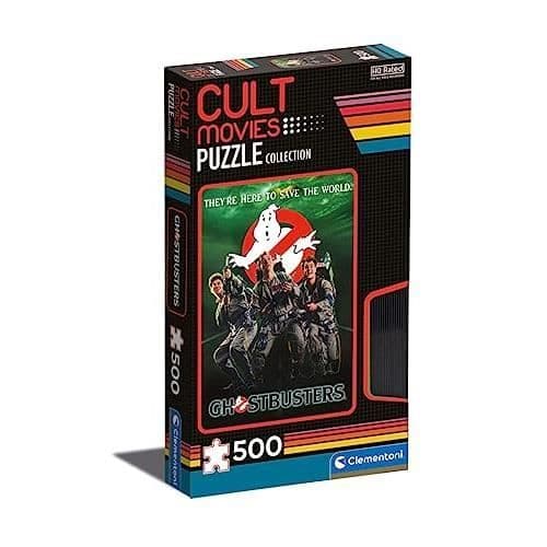 Pussel - CLEMENTONI - GHOST BUSTER - 500 bitar - Filmtema - För vuxna - Ekologisk