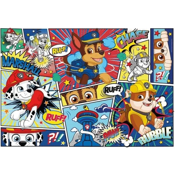 Pussel - CLEMENTONI - Paw Patrol - 104 bitar - För barn från 6 år och uppåt
