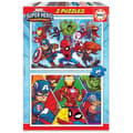 Miniatyrbild 3 av 3: Pussel - EDUCA - Marvel Super Heroes Adventures - 40 bitar - Tecknade serier och serier - Pojke