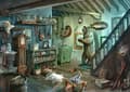Miniatyrbild 3 av 3: Escape-pussel - Skräckens källare - Ravensburger - Pussel Escape Game 759 bitar - Från 14 år
