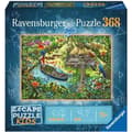 Miniatyrbild 1 av 3: Escape puzzle Kids - En djungelsafari - Ravensburger - Pussel Escape Game 368 bitar - Från 9 år