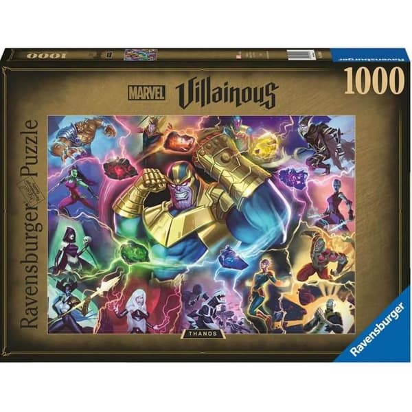 Pussel 1000 bitar: Marvel Villainous Collection: Thanos