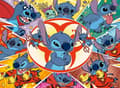 Miniatyrbild 3 av 3: 100 bitar XXL-pussel - RAVENSBURGER - In my own Stitch Disney-universum - Barn - Tecknade serier och serier