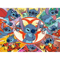Miniatyrbild 1 av 3: 100 bitar XXL-pussel - RAVENSBURGER - In my own Stitch Disney-universum - Barn - Tecknade serier och serier