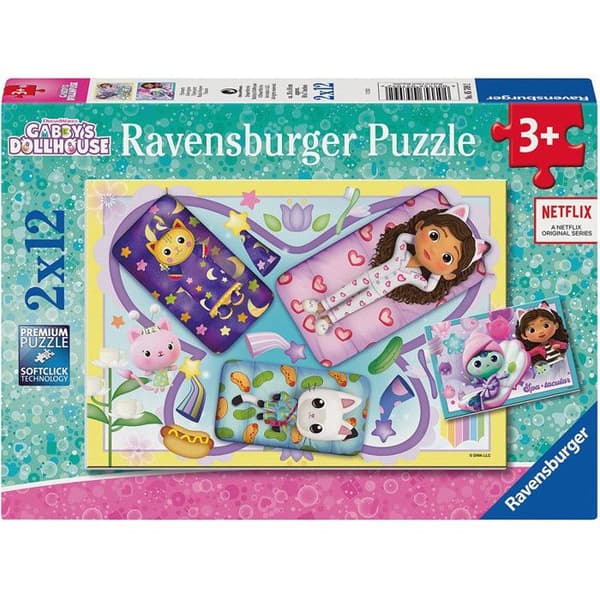 Sortiment av 2x12 pusselbitar - Ravensburger - För barn