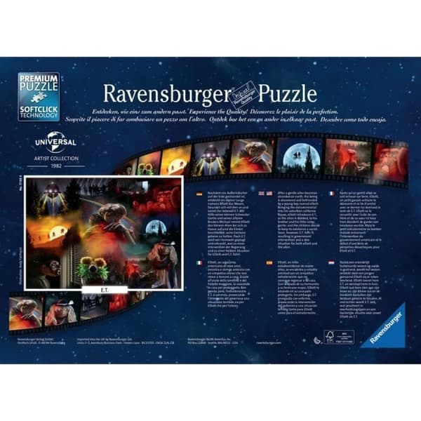 Ravensburger - 1000 bitars pussel - E.T. the Extra-Terrestrial