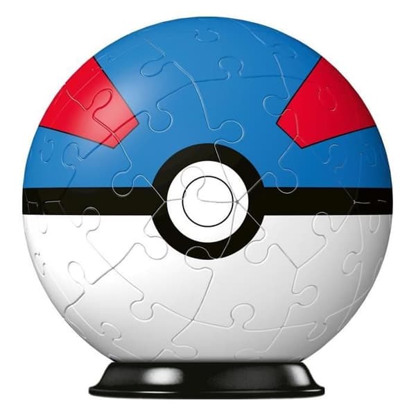 Super Ball Pokémon 3D-pussel 54 bitar - Ravensburger - Barn 6 år och uppåt