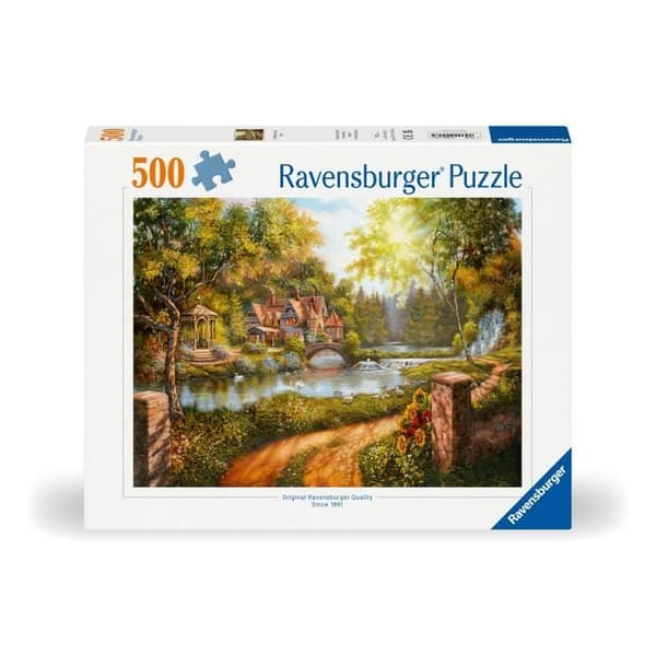 Ravensburger Stuga vid floden - 500 bitar
