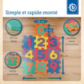 Miniatyrbild 3 av 4: Bieco Babypusselmatta | 26 stycken | Lekmatta Babymatta Pussel Babygolvmatta Babylekmatta Pussel Skummatta
