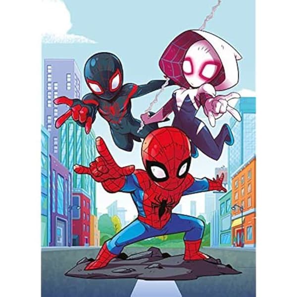 Pussel - CLEMENTONI - 24775 - Marvel Super Hero - 2x20 bitar - Pussel Barn - 100% återvunnen