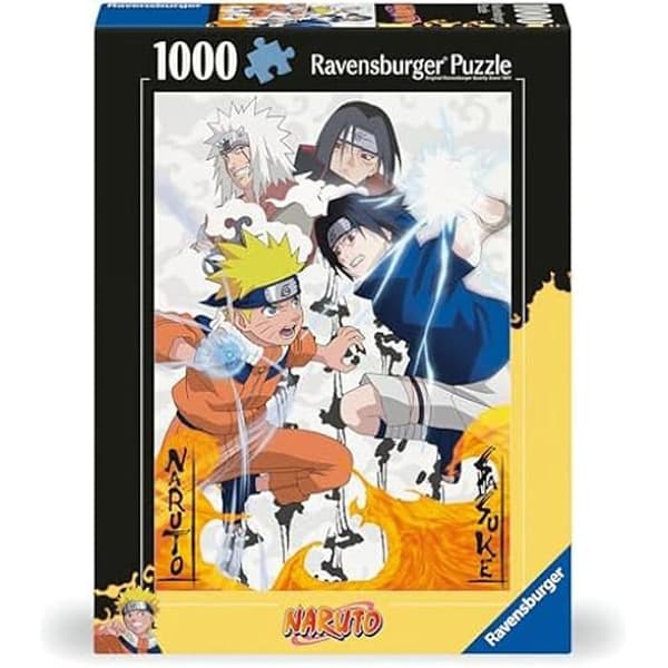 Pussel - RAVENSBURGER - Naruto Manga - 1000 bitar - Flerfärgad - Från 12 år