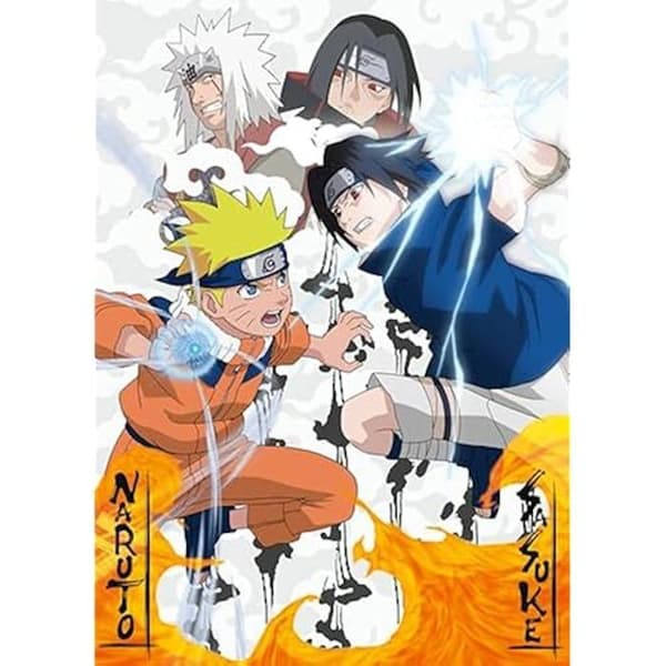 Pussel - RAVENSBURGER - Naruto Manga - 1000 bitar - Flerfärgad - Från 12 år