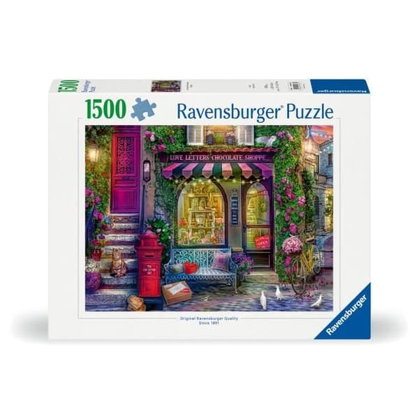 Ravensburger Chokladbutik - 1500 delar
