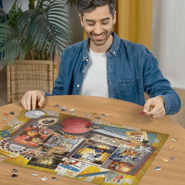 Ravensburger - Pussel för vuxna - Pussel 1000 bitar - Mickeys födelsedag 1970 - Vuxna och barn från 14 år - Kvalitetspussel