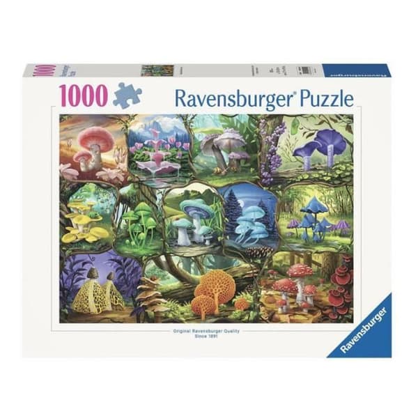 Ravensburger pussel med vackra svampar, 1000st.