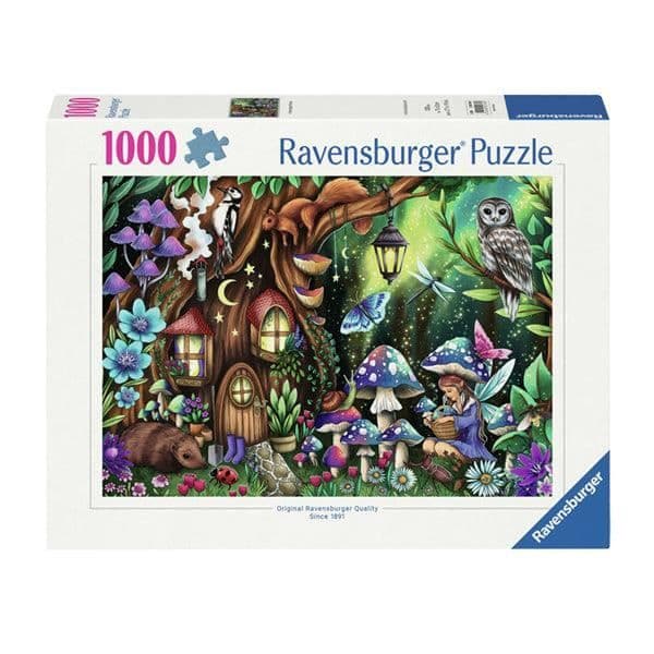 Ravensburger pusselpaus i feernland, 1000 bitar.