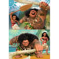 Miniatyrbild 2 av 3: Vaiana Pussel - EDUCA - 2x48 bitar - Tecknade serier och serier