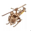 Miniatyrbild 1 av 4: Trämodell - UGEARS - Minihelikopter - 3D-pussel - Inomhus - Vuxen