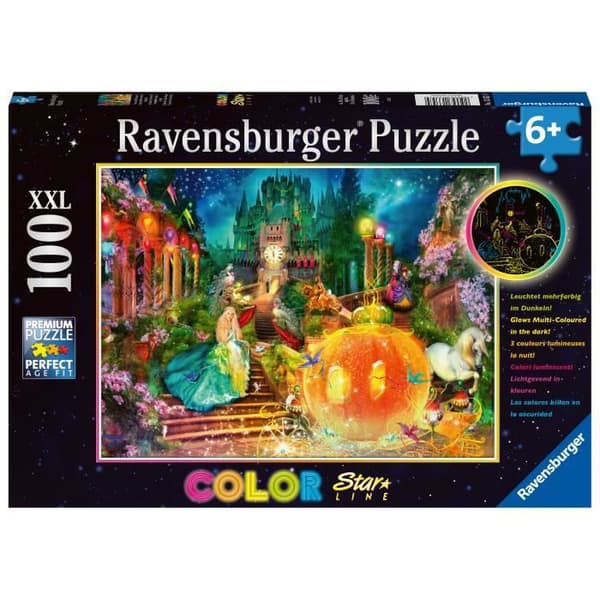 Ravensburger XXL Bitmar - Dansa vid midnatt - 100 bitar