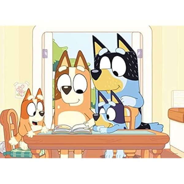 Pussel - LISCIANIGIOCHI - BLUEY - 24 Bitar - Dubbel Sidan - 50x35 cm