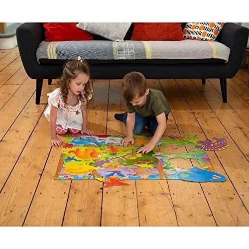Galt - GA0866B - Pussel - Gigantisk golv Dinosaurier A0866B