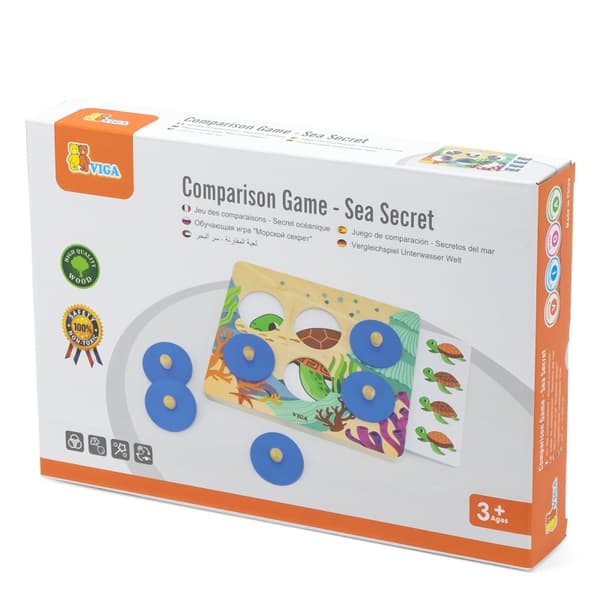 VIGA Spel Jämför Hitta Skillnaderna Havsdjur