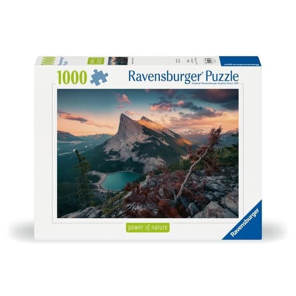 Ravensburger Nature Edition No 16 - En kväll i Rocky Mountains - 1000 bitar