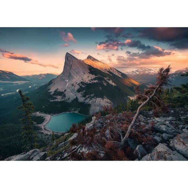 Ravensburger Nature Edition No 16 - En kväll i Rocky Mountains - 1000 bitar