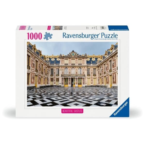 Pussel 1000 bitar Slottet i Versailles, Frankrike, Samling Huvudattraktion, från 14 år, Slott, 12001315, Ravensburger