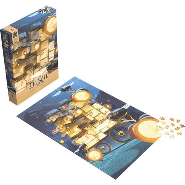Dixit 1000p Leveranspussel - Asmodee - Tecknade serier och serier - Vuxen - Flerfärgad