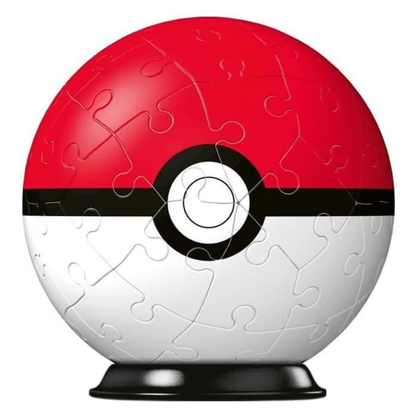 3D Poké Ball Pokémon Pussel 54 bitar - Ravensburger - Barn 6 år och uppåt