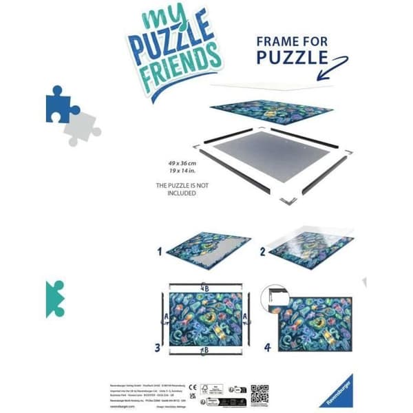 "Pussel - Ravensburger - 500 bitar - Landskap och natur - Barn - Inomhus"