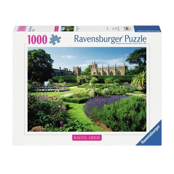 Ravensburger pussel drottningens trädgård, syd.slott, 1000 bitar.