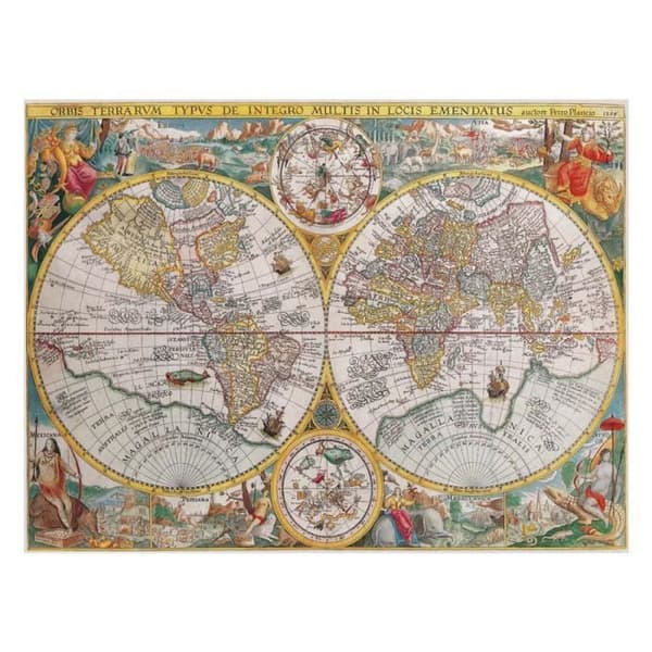 Ravensburger pussel karta 1594, 1500st.