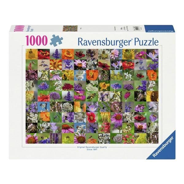 Ravensburger publicerar pussel 99 abees, 1000st.
