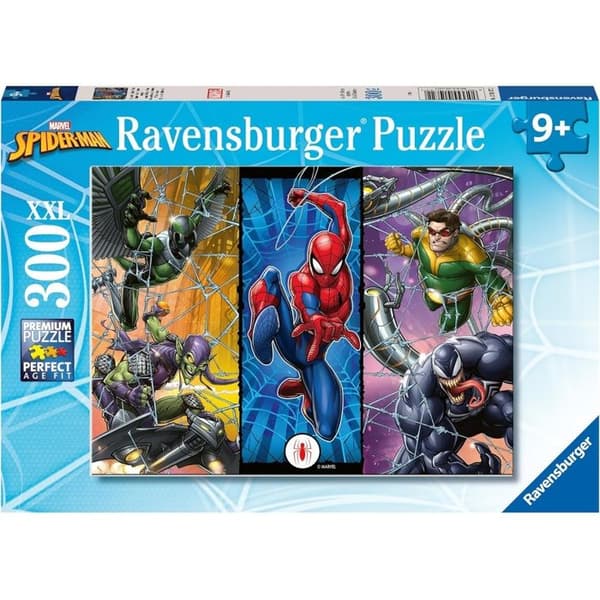 300 bitars XXL-pussel - RAVENSBURGER - Spiderman - Tecknade serier och serier - Marvel-licens - Barn