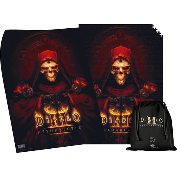 Diablo II: Resurrected Puzzle - BLIZZARD ENTERTAINMENT - 1000 bitar - Vit
