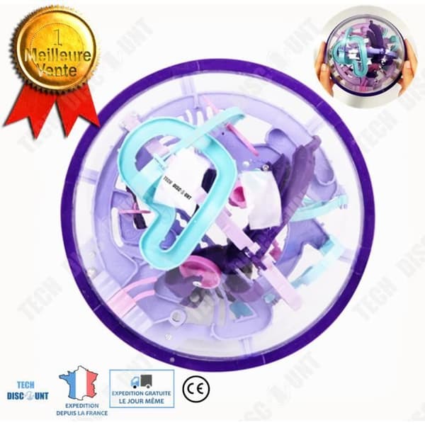 TD® labyrint 3D boll barn marmor brädspel magiskt spel leksak utbildning reflex action vuxna tonåringar flicka pojke utmaning