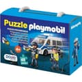 Miniatyrbild 2 av 2: Pussel för Barn - DOHE - Playmobil Polis Team - 48 Delar - 4 år och uppåt - Livliga Färger