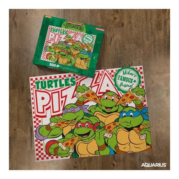 THE NINJA TURTLES (TMNT) - Pizza - Pussel 500P 35x48cm