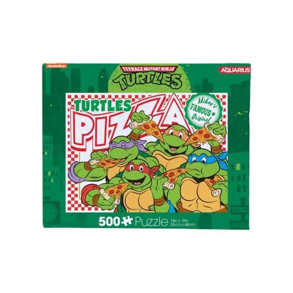 THE NINJA TURTLES (TMNT) - Pizza - Pussel 500P 35x48cm