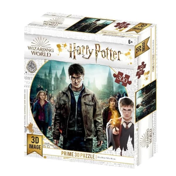 Harry Potter Pussel - Harry, Ron och Hermione i strid - 300 st 61x46 cm