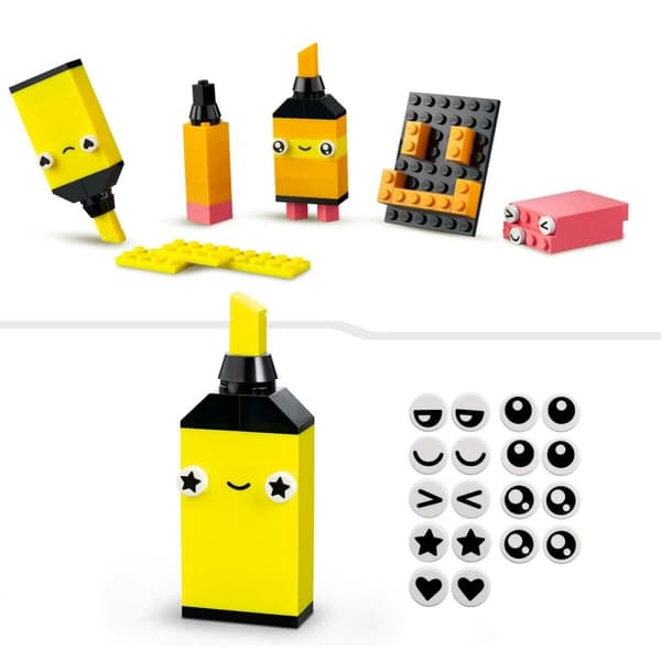 Byggsats Lego Classic Neon