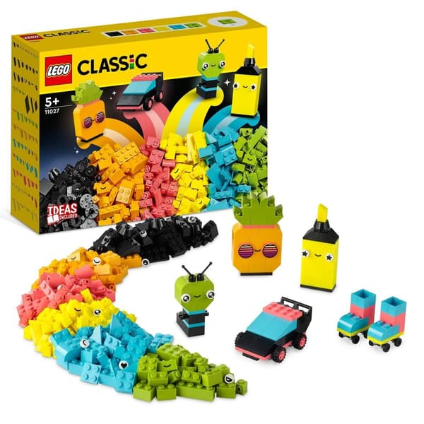 Byggsats Lego Classic Neon