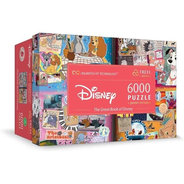 TREFL Prime UFT Disney Pussel 6000 Bitar