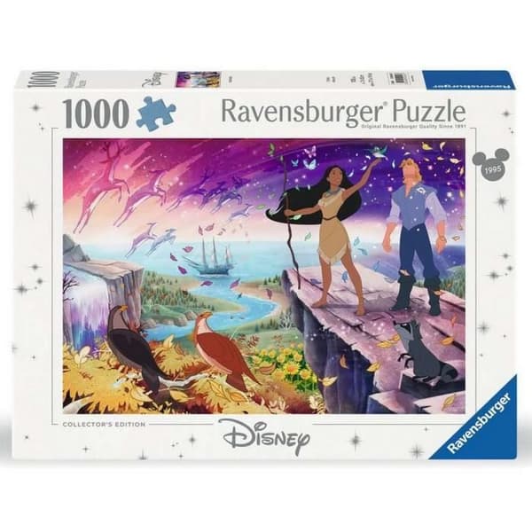 Pussel - Pussel 1000 bitar Ravensburger Disney, Pocahontas (70x50cm)