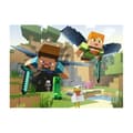 Miniatyrbild 2 av 2: Ravensburger - Minecraft - Pussel för barn XXL Djuräventyr (200 bitar)