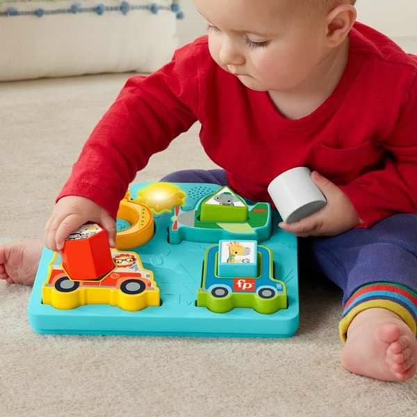 Barnpussel Fisher Price Fordon